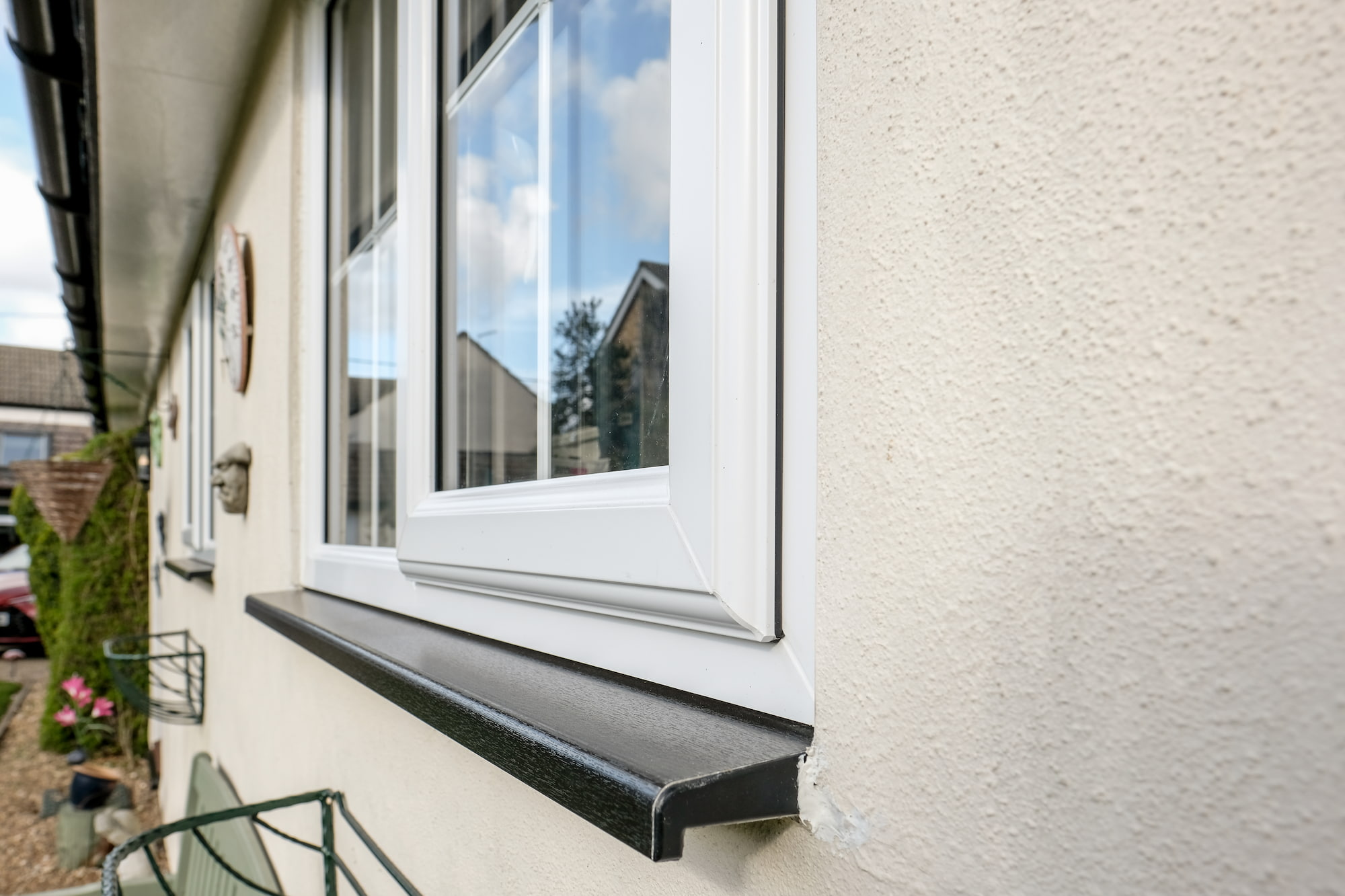 White uPVC windows for a Maidstone home.